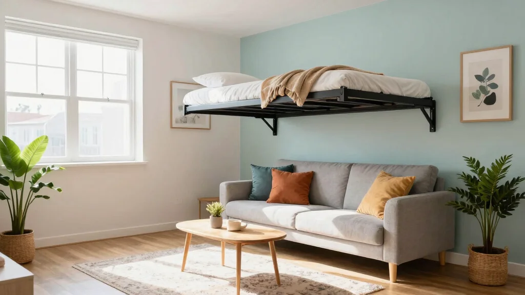 10 Bed in Living Room Ideas for Tiny Apartments