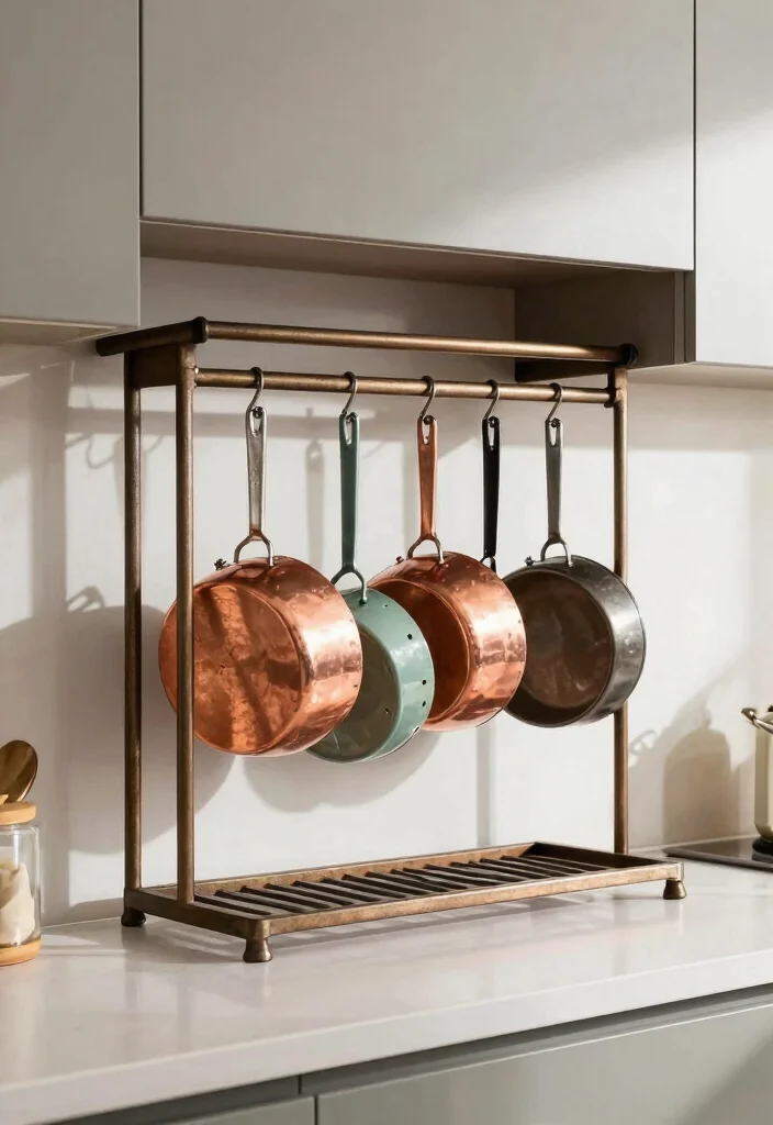 10 End of Kitchen Cabinet Ideas to Use Dead Space 23 10 End of Kitchen Cabinet Ideas to Use Dead Space 3. Open Display for Cookware 0