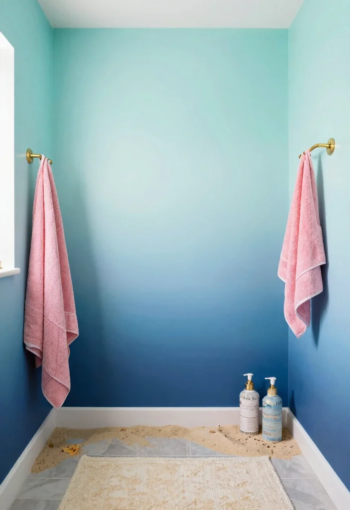 10 Mermaid Bathroom Ideas for a Fun Coastal Theme 2. Ocean Inspired Color Palette 0