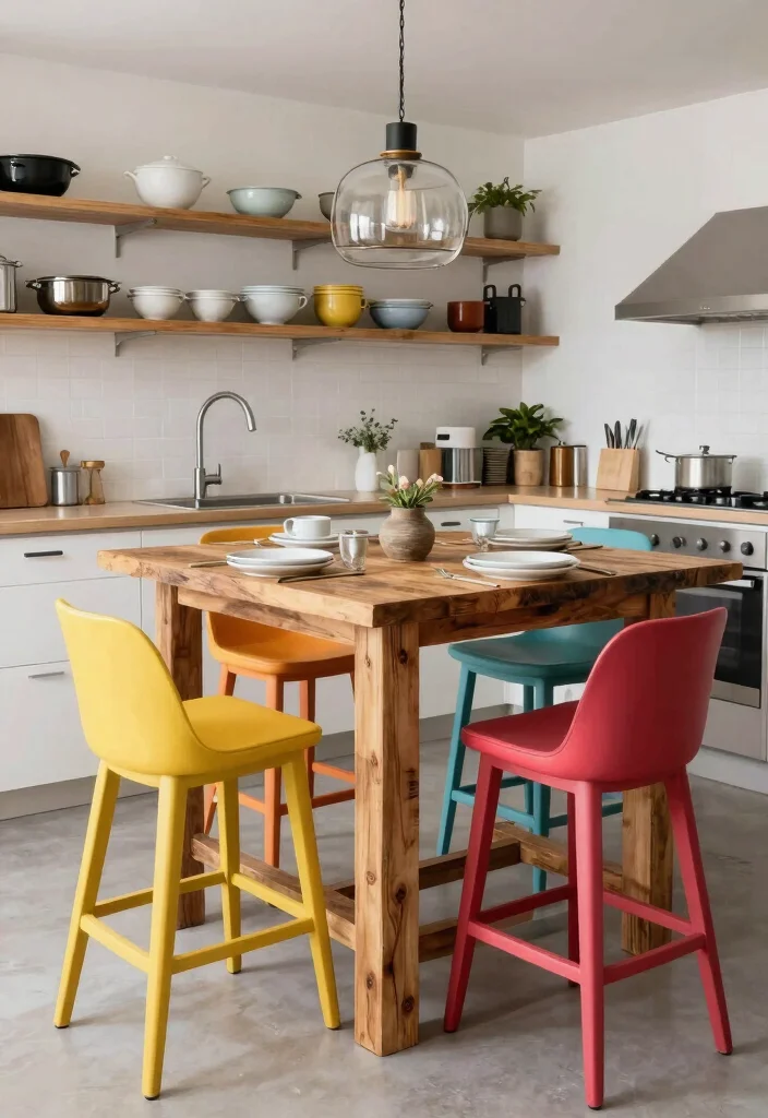 10 Small Space Kitchen Bar Table Ideas That Work 25 10 Small Space Kitchen Bar Table Ideas That Work 5. High Top Table 0