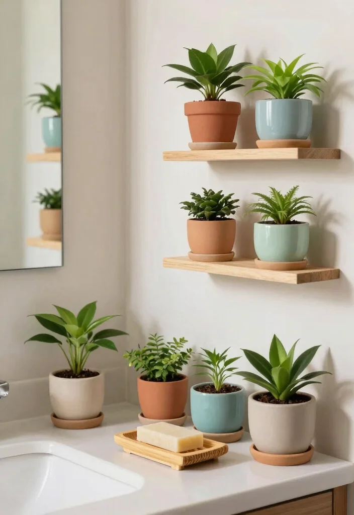 10 Tiny Bathroom Decor Ideas for Stylish Small Spaces 10. Incorporate Natural Elements 0