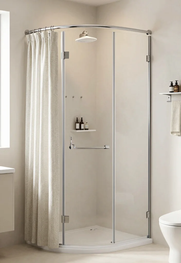 10 Very Small Bathroom Ideas with Tub That Actually Work 3. Space Saving Shower Tub Combos 0