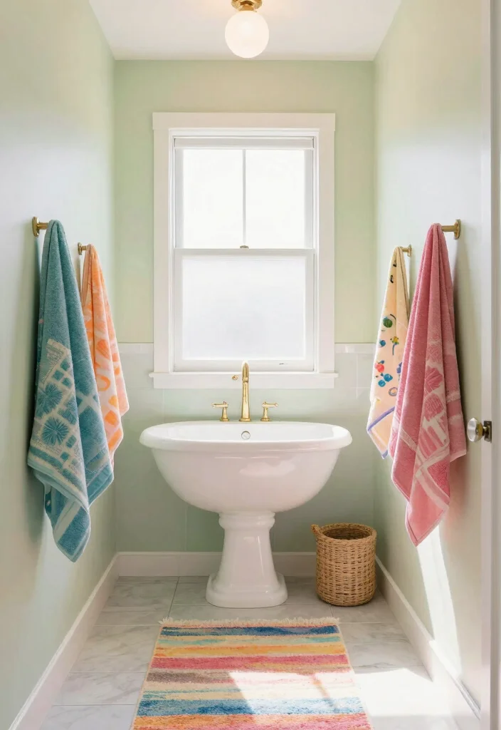 10 Very Small Bathroom Ideas with Tub That Actually Work 5. Bright and Breezy Color Palettes 0