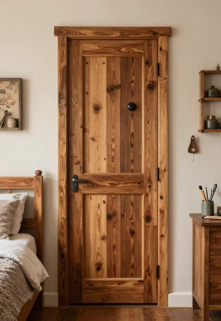 12 Bedroom Door Ideas to Elevate the Overall Look 50 12 Bedroom Door Ideas to Elevate the Overall Look 10. DIY Bedroom Doors 0