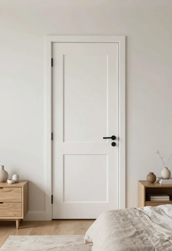 12 Bedroom Door Ideas to Elevate the Overall Look 51 12 Bedroom Door Ideas to Elevate the Overall Look 11. Minimalist Doors 0