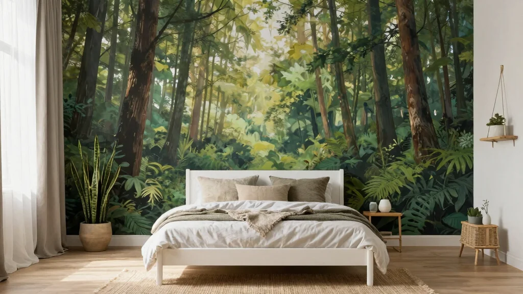 12 Bedroom Mural Ideas for Artistic Statement Walls