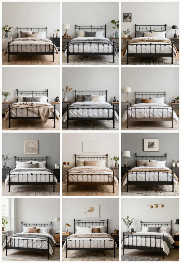12 Black Iron Bed Frame Bedroom Ideas with Classic Edge Conclusion 0