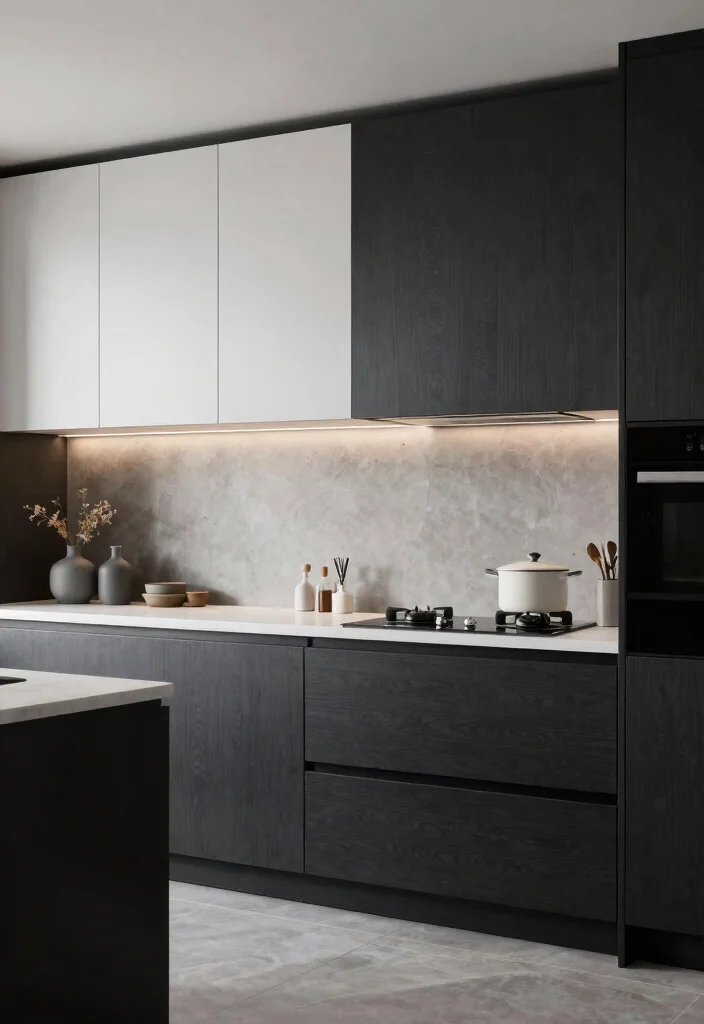 12 Black White and Grey Kitchen Ideas with Modern Contrast 63 12 Black White and Grey Kitchen Ideas with Modern Contrast Conclusion 0