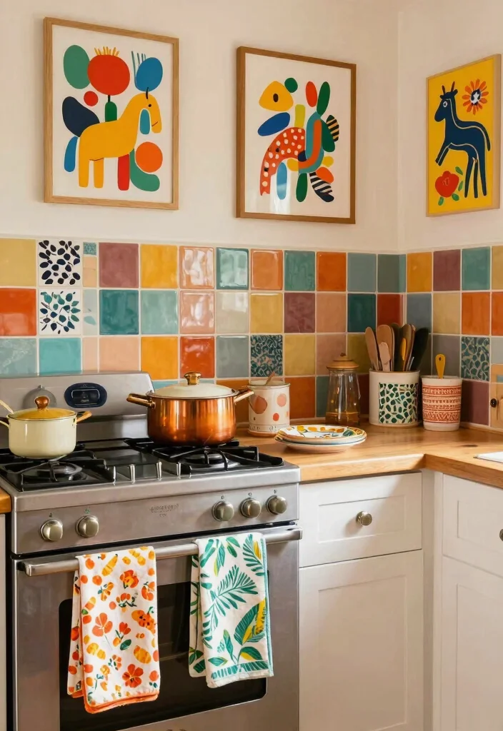 12 Boho Kitchen Ideas with Warm Creative Energy 36 12 Boho Kitchen Ideas with Warm Creative Energy 6. Playful Patterns 0