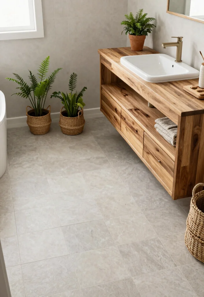 12 Brown Bathroom Decor Ideas for Warm Earthy Styling 40 12 Brown Bathroom Decor Ideas for Warm Earthy Styling 10. Sustainable Materials 0
