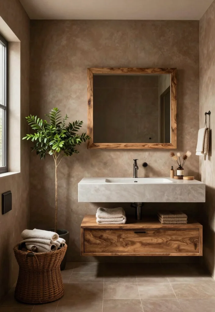 12 Brown Bathroom Decor Ideas for Warm Earthy Styling 63 12 Brown Bathroom Decor Ideas for Warm Earthy Styling Conclusion 0