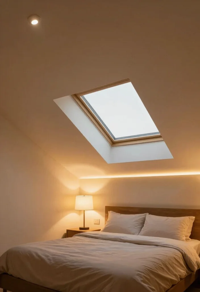 12 Dormer Bedroom Ideas That Use Sloped Ceilings Well 47 12 Dormer Bedroom Ideas That Use Sloped Ceilings Well 7. Invest in Layered Lighting 0