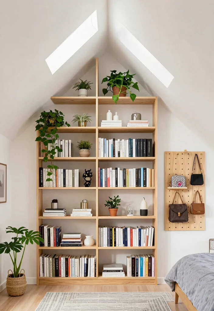 12 Dormer Bedroom Ideas That Use Sloped Ceilings Well 59 12 Dormer Bedroom Ideas That Use Sloped Ceilings Well 9. Utilize Vertical Space 0