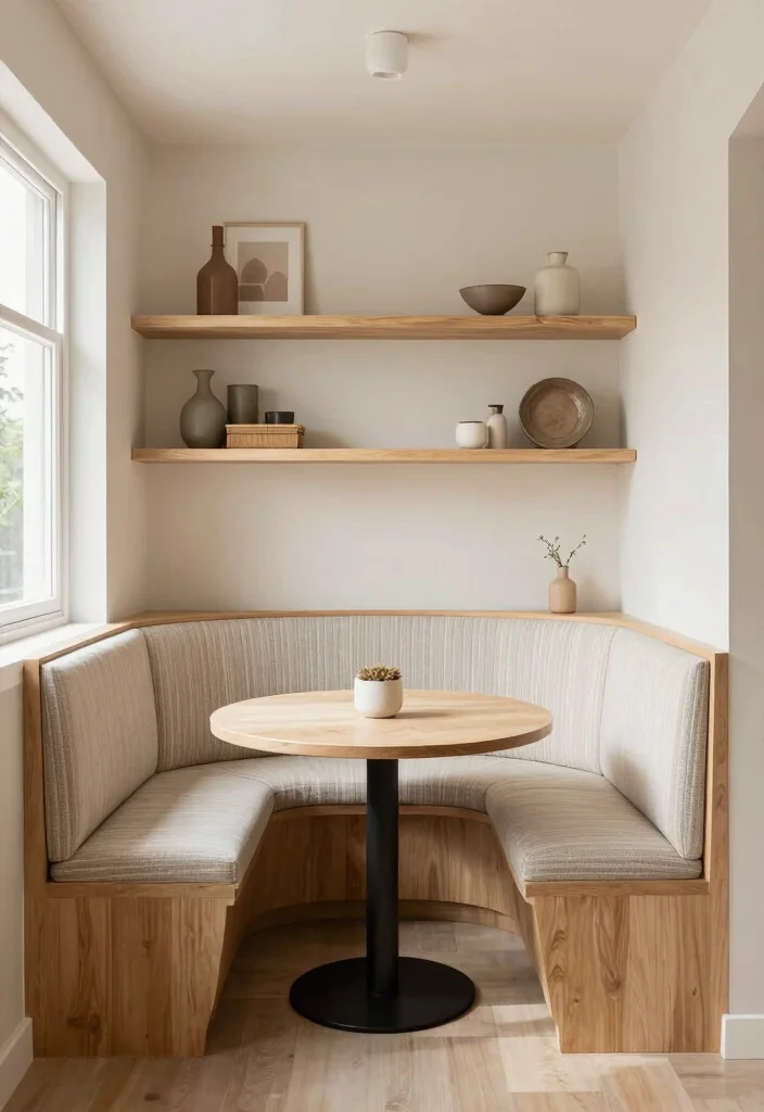 12 Kitchen Booth Ideas for Cozy Casual Dining 14 12 Kitchen Booth Ideas for Cozy Casual Dining 4. Built in Booths for Space Saving 0