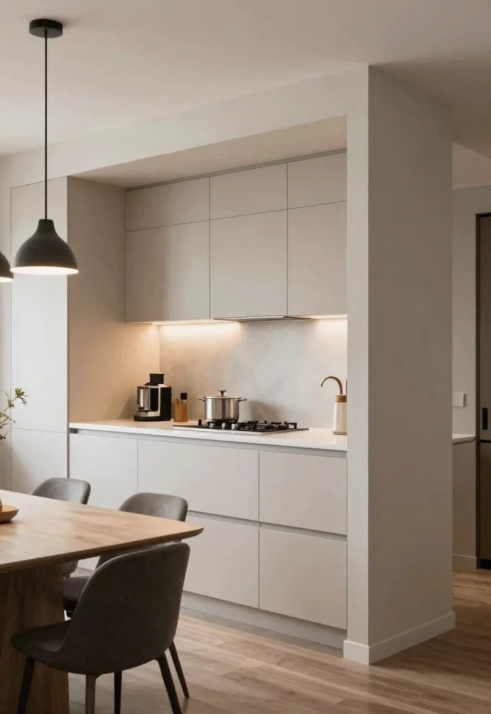 12 Kitchen Bulkhead Ideas for a Clean Seamless Look 39 12 Kitchen Bulkhead Ideas for a Clean Seamless Look 9. Bulkheads for Zoning Spaces 0