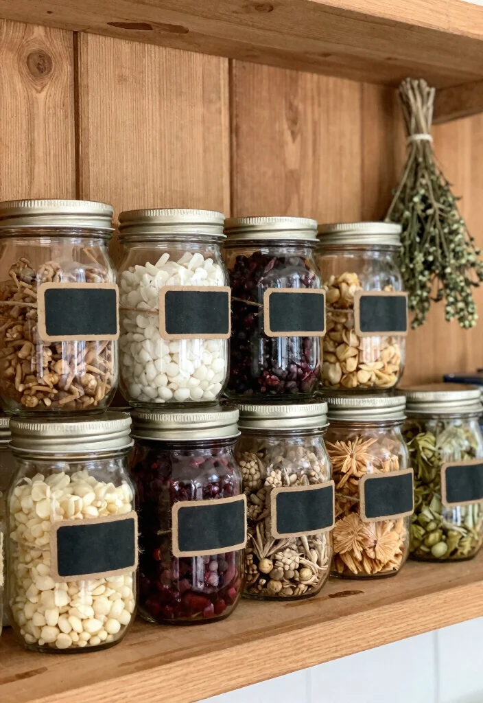 12 Kitchen Decor Accessory Ideas for a Styled Finish 1 12 Kitchen Decor Accessory Ideas for a Styled Finish 1. Charming Mason Jar Storage 0