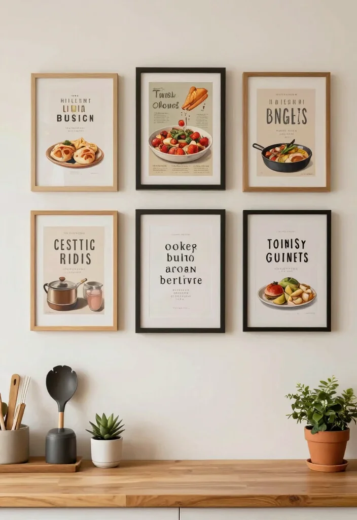 12 Kitchen Decor Accessory Ideas for a Styled Finish 23 12 Kitchen Decor Accessory Ideas for a Styled Finish 3. Artistic Wall Art 0