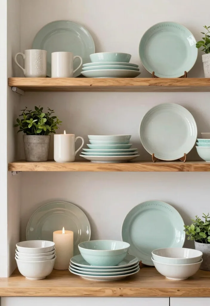 12 Kitchen Decor Accessory Ideas for a Styled Finish 24 12 Kitchen Decor Accessory Ideas for a Styled Finish 4. Decorative Dishware 0
