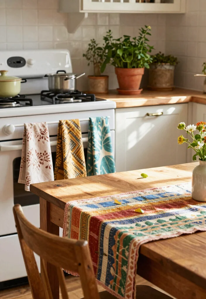 12 Kitchen Decor Accessory Ideas for a Styled Finish 47 12 Kitchen Decor Accessory Ideas for a Styled Finish 7. Cozy Textiles 0