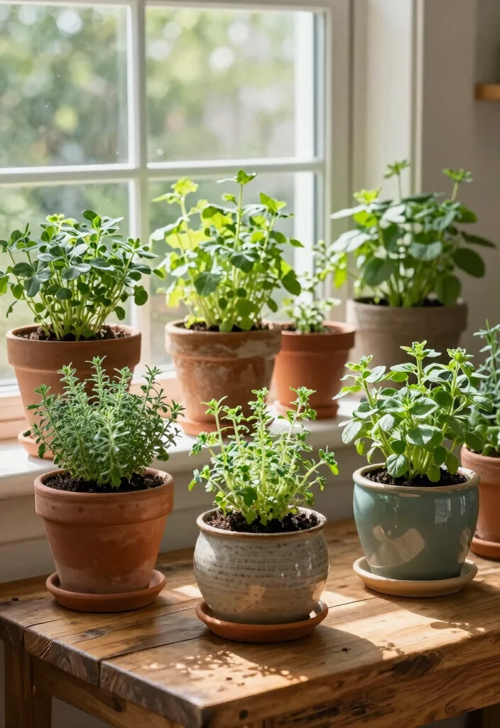 12 Kitchen Decor Accessory Ideas for a Styled Finish 49 12 Kitchen Decor Accessory Ideas for a Styled Finish 9. Herb Gardens 0