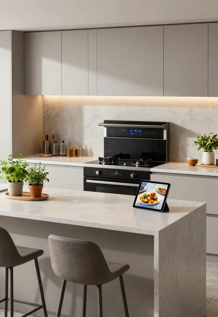 12 Kitchen Range Ideas for Modern Cooking Zones 24 12 Kitchen Range Ideas for Modern Cooking Zones 4. Smart Kitchen Ranges 0