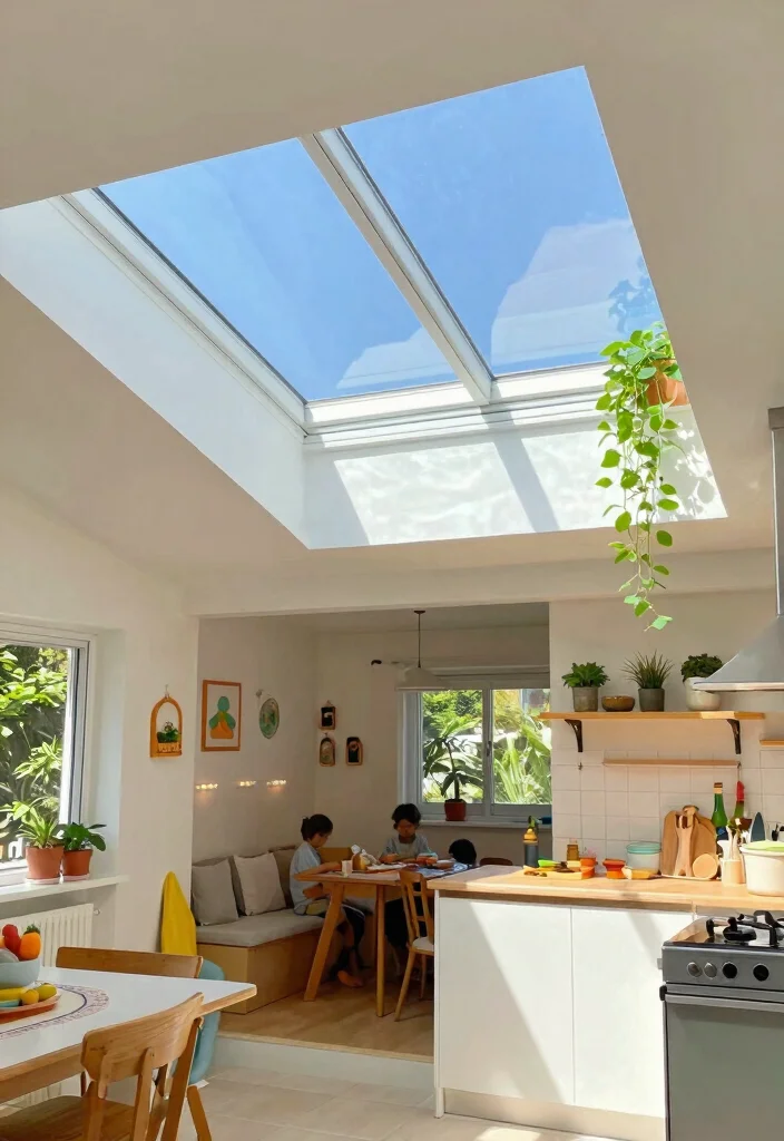 12 Kitchen Skylight Ideas for Natural Light Boost 62 12 Kitchen Skylight Ideas for Natural Light Boost 12. Skylight Maintenance Tips for Longevity 0