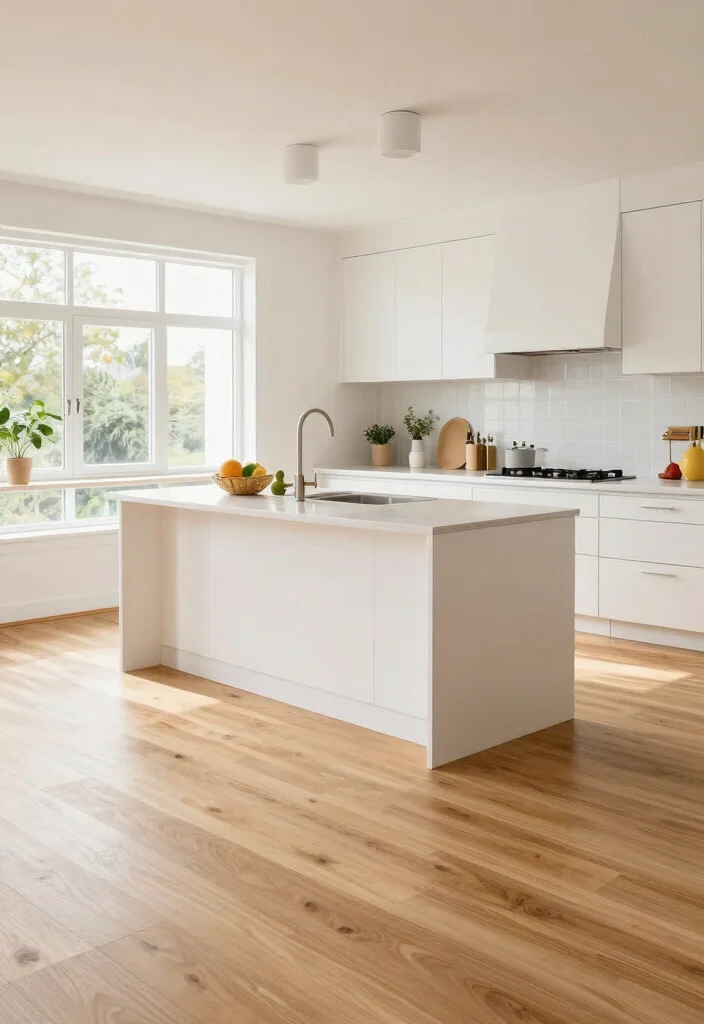 12 Kitchen Wood Flooring Ideas for Natural Warmth 28 12 Kitchen Wood Flooring Ideas for Natural Warmth 8. Light Wood Tones 0