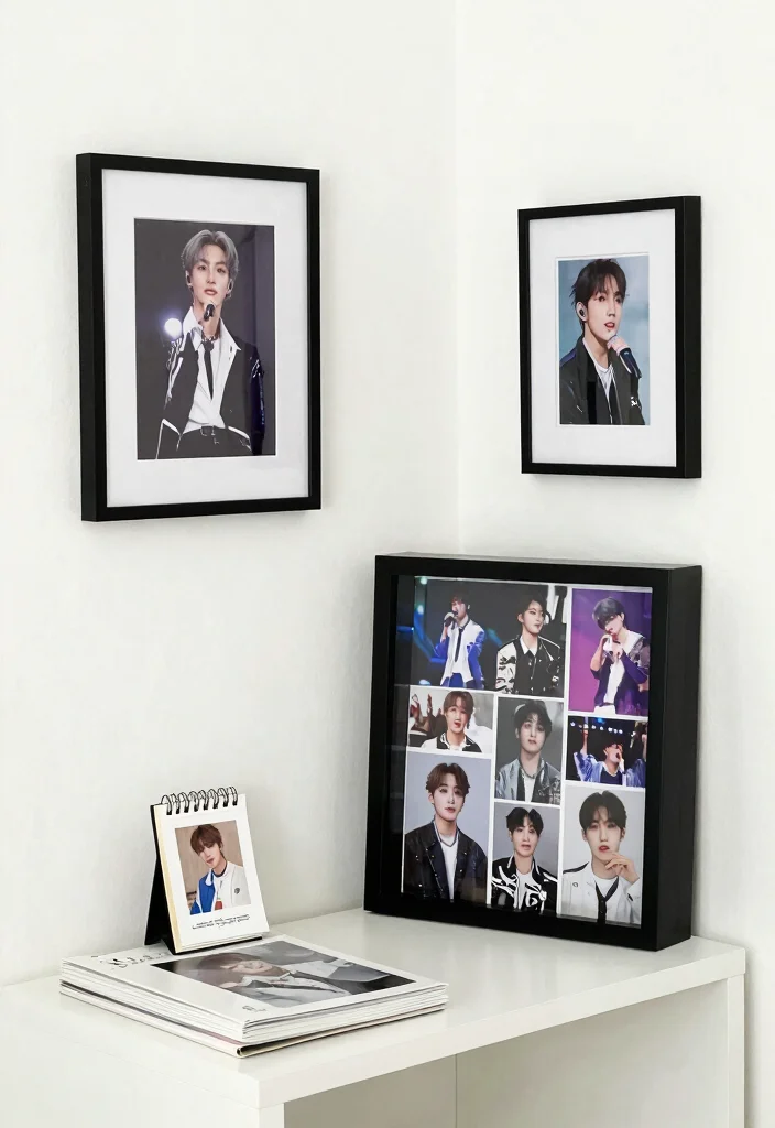 12 Kpop Bedroom Ideas with Trendy Fan Aesthetic 11. Personal Touches 0
