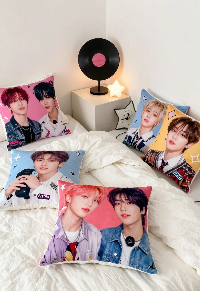 12 Kpop Bedroom Ideas with Trendy Fan Aesthetic 2. Kpop Inspired Accessories 0