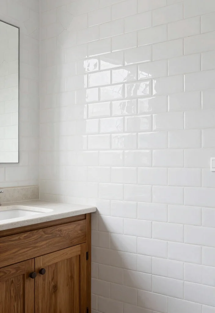 12 Modern White Bathroom Ideas with Clean Minimal Style 24 12 Modern White Bathroom Ideas with Clean Minimal Style 4. White Tile Inspiration 0