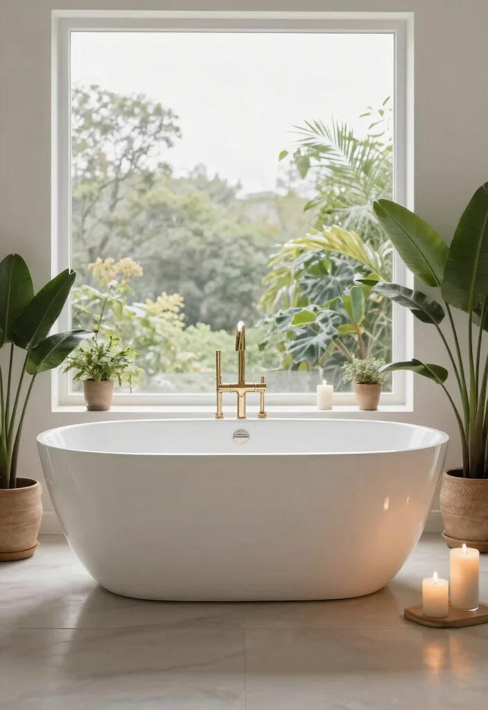 12 Modern White Bathroom Ideas with Clean Minimal Style 36 12 Modern White Bathroom Ideas with Clean Minimal Style 6. Freestanding Bathtubs 0