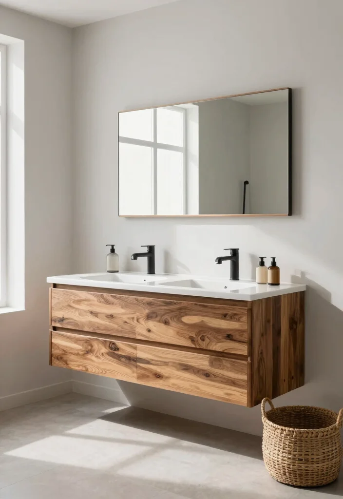 12 Modern White Bathroom Ideas with Clean Minimal Style 47 12 Modern White Bathroom Ideas with Clean Minimal Style 7. Modern Bathroom Furniture 0