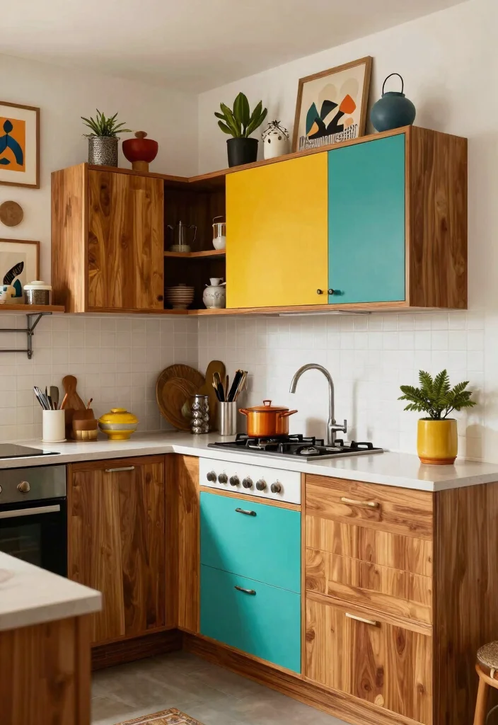 12 Oak Kitchen Ideas with Warm Natural Wood 61 12 Oak Kitchen Ideas with Warm Natural Wood 11. Eclectic Oak Kitchens with Personal Touches 0