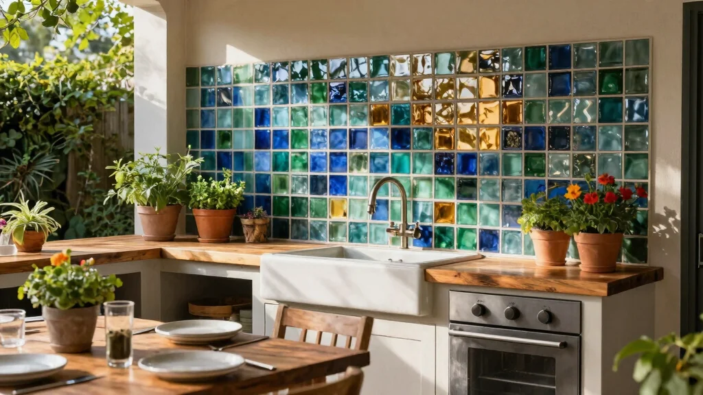 12 Outdoor Kitchen Backsplash Ideas for Stylish Durability