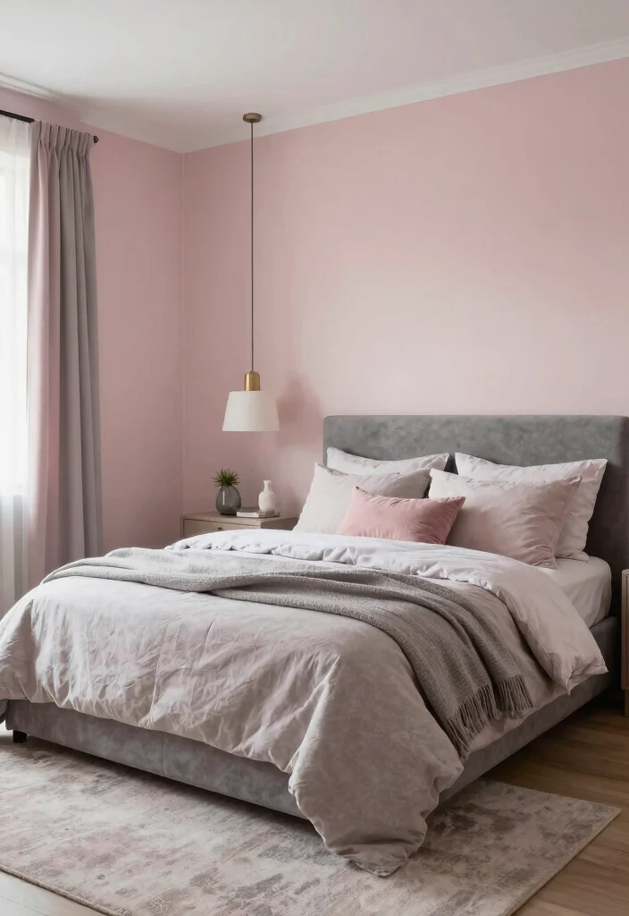 12 Pink and Grey Bedroom Ideas with Balanced Contrast 63 12 Pink and Grey Bedroom Ideas with Balanced Contrast Conclusion 0