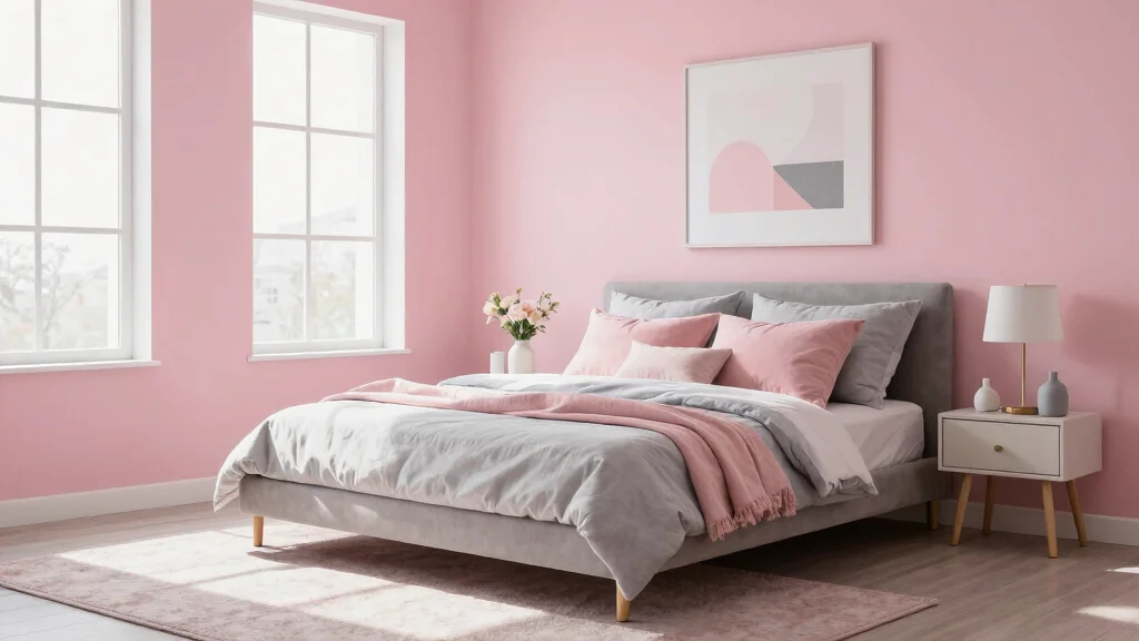 12 Pink and Grey Bedroom Ideas with Balanced Contrast