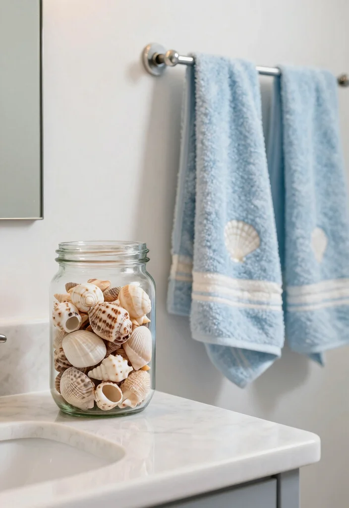 12 Sea Inspired Bathroom Ideas with Coastal Calm 28 12 Sea Inspired Bathroom Ideas with Coastal Calm 8. Shell Inspired Decor 0