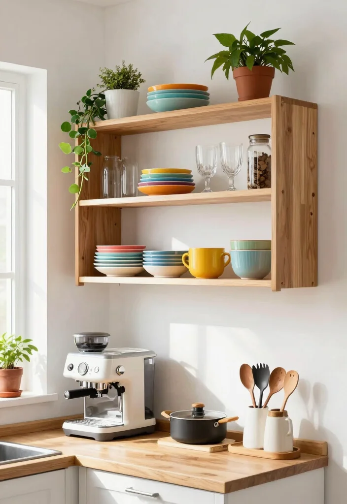 12 Small Closed Kitchen Ideas for Compact Homes 1 12 Small Closed Kitchen Ideas for Compact Homes 1. Open Shelving for Maximum Storage 0
