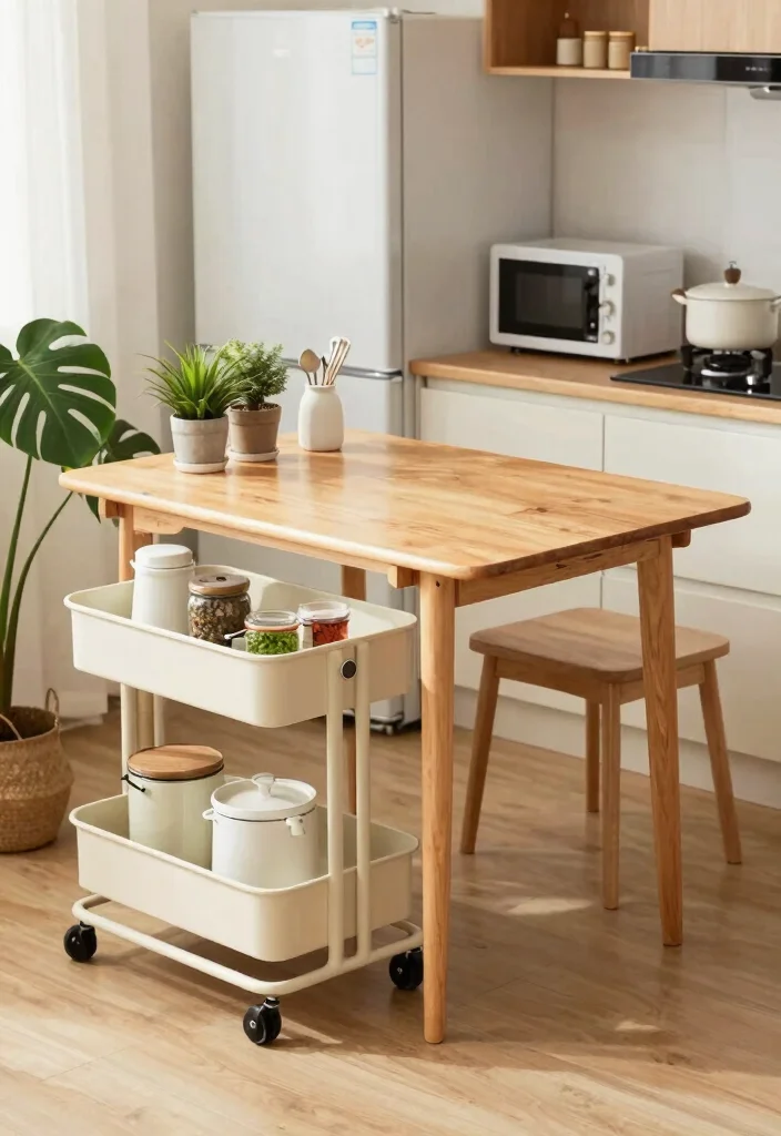 12 Small Closed Kitchen Ideas for Compact Homes 50 12 Small Closed Kitchen Ideas for Compact Homes 10. Flexible Furniture for Versatility 0