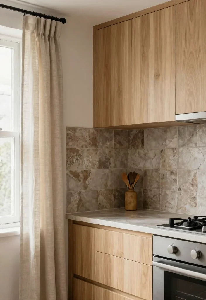 12 Small Closed Kitchen Ideas for Compact Homes 51 12 Small Closed Kitchen Ideas for Compact Homes 11. Textural Variety for Depth 0