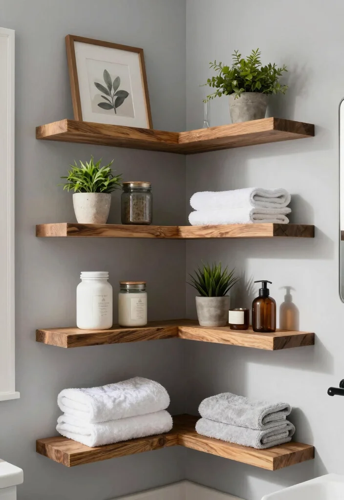 12 Small En Suite Bathroom Ideas with Smart Space Planning 12 12 Small En Suite Bathroom Ideas with Smart Space Planning 2. Smart Shelving Solutions 0