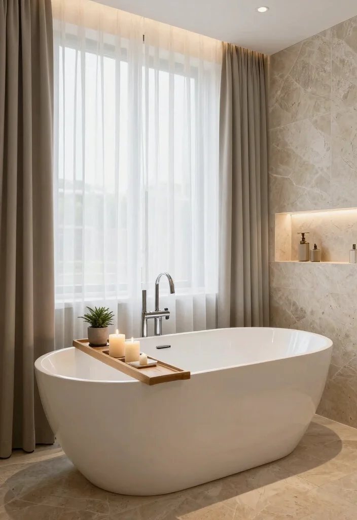 12 Small En Suite Bathroom Ideas with Smart Space Planning 25 12 Small En Suite Bathroom Ideas with Smart Space Planning 5. Stylish Bathtub Alternatives 0