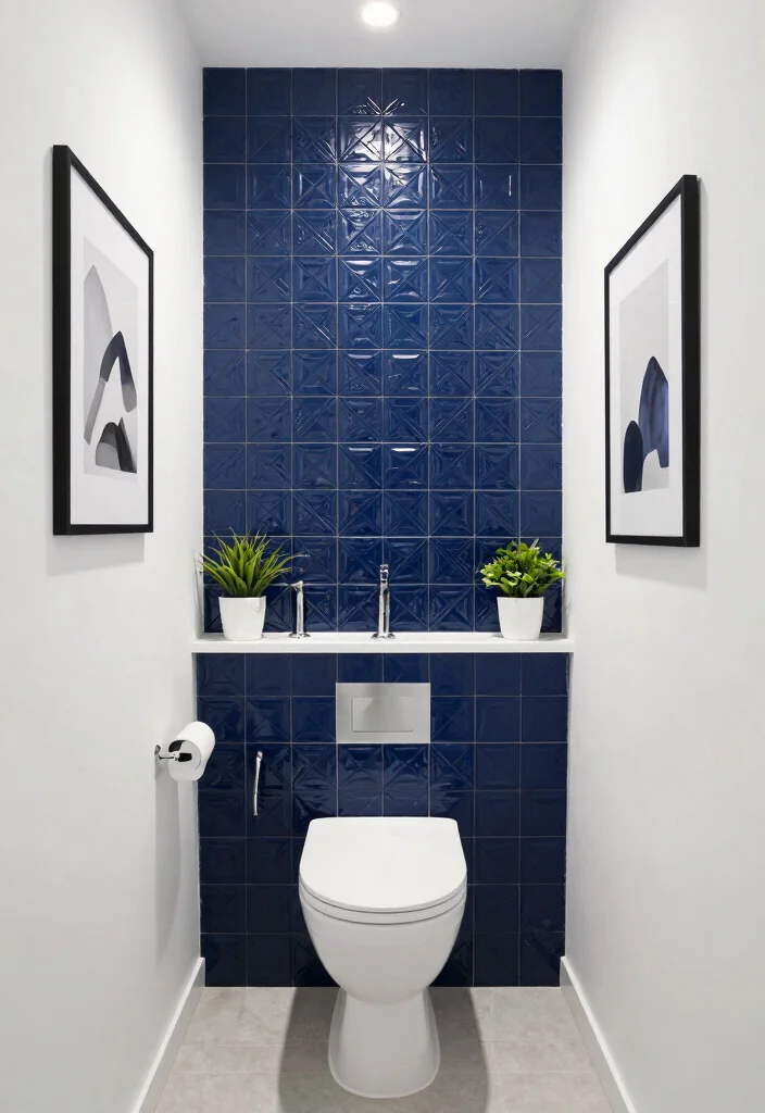 12 Small En Suite Bathroom Ideas with Smart Space Planning 26 12 Small En Suite Bathroom Ideas with Smart Space Planning 6. Bold Accent Walls 0