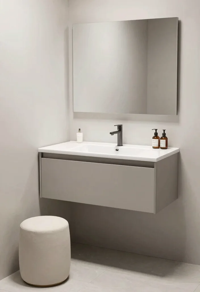 12 Small En Suite Bathroom Ideas with Smart Space Planning 27 12 Small En Suite Bathroom Ideas with Smart Space Planning 7. Multi Functional Furniture 0