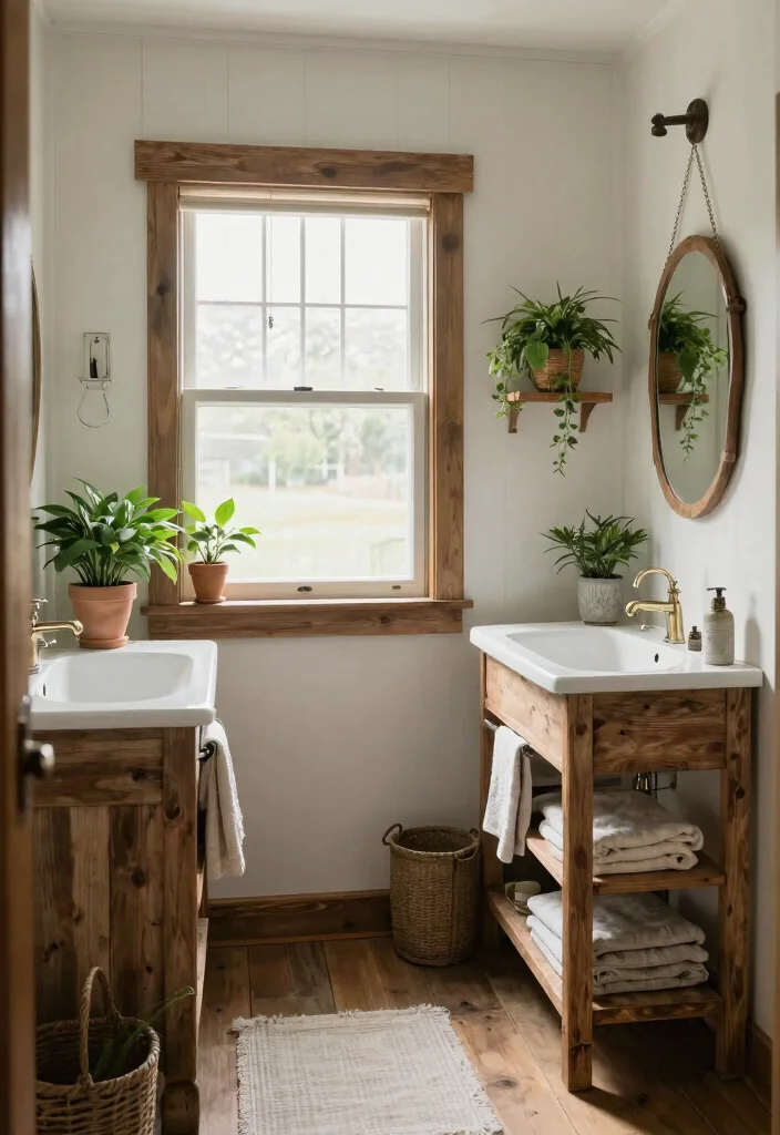 12 Small Farmhouse Bathroom Ideas with Cozy Rustic Details 63 12 Small Farmhouse Bathroom Ideas with Cozy Rustic Details Conclusion 0