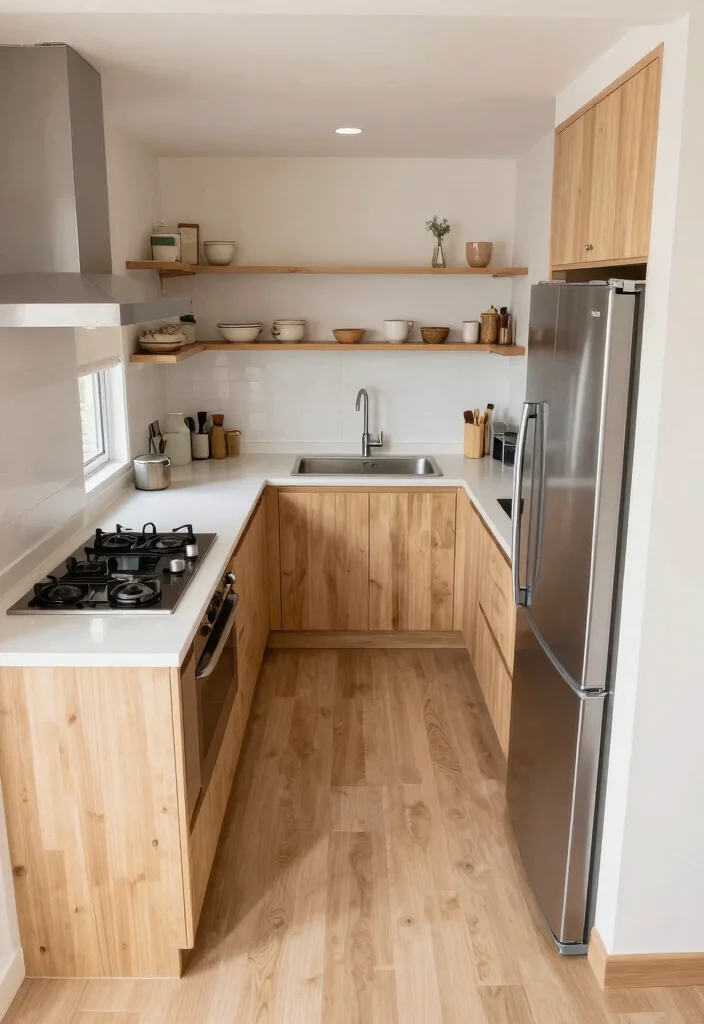 12 Small House Kitchen Ideas with Smart Layouts 52 12 Small House Kitchen Ideas with Smart Layouts 12. Smart Floor Plans 0