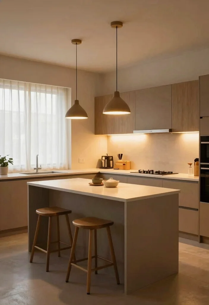 12 Small House Kitchen Ideas with Smart Layouts 17 12 Small House Kitchen Ideas with Smart Layouts 7. Strategic Lighting 0