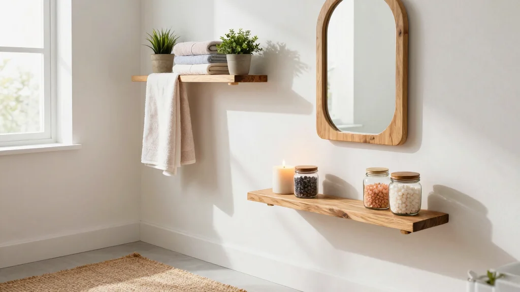 12 Wall Mounted Bathroom Shelving Ideas for Extra Storage