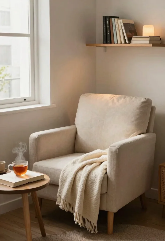 12 White Wall Bedroom Ideas for a Bright Airy Look 26 12 White Wall Bedroom Ideas for a Bright Airy Look 6. Create Cozy Reading Nooks 0