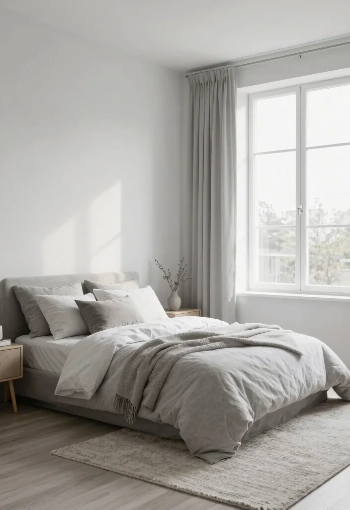 12 White and Grey Bedroom Ideas for Calm Minimal Style Conclusion 0